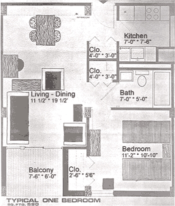 1BR/1BA - Ohav Sholom Apartments