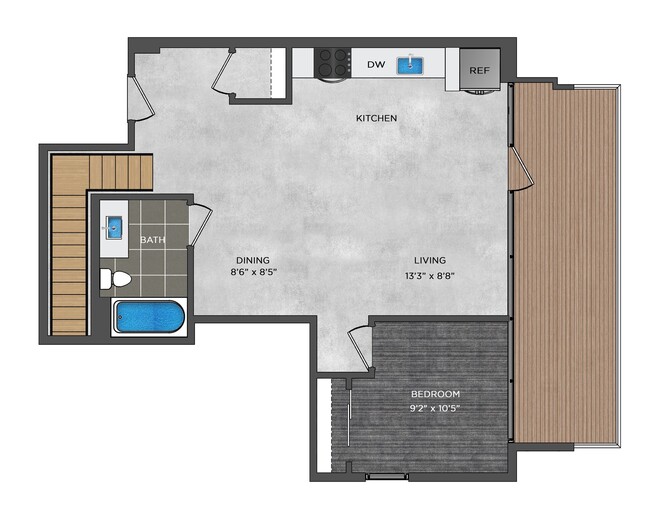 Floorplan - Atelier