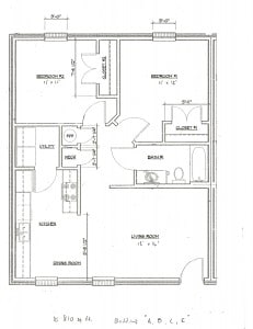 2BR/1BA - Landon Stone Apartments