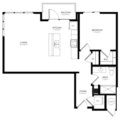 Floorplan - The Franklin at 11th Street Station