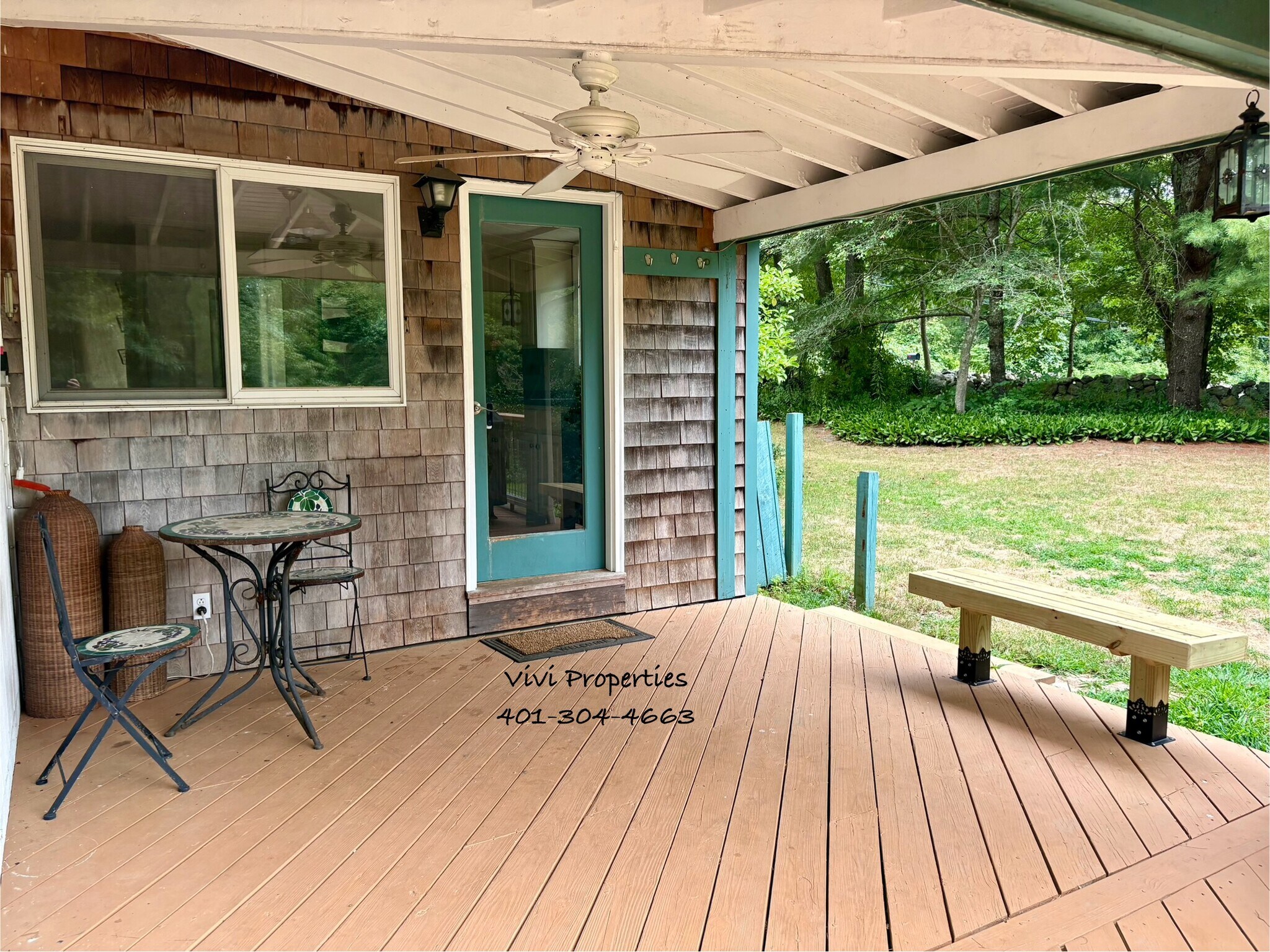 ~Back Deck - 365 Woodville Rd