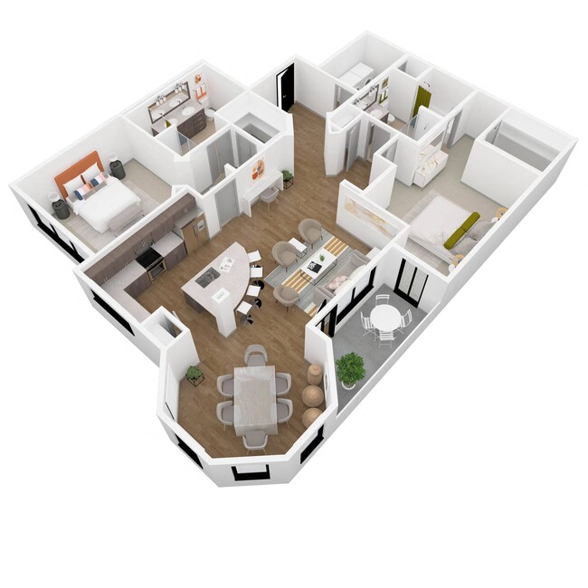 Floorplan - Kent Place Residences