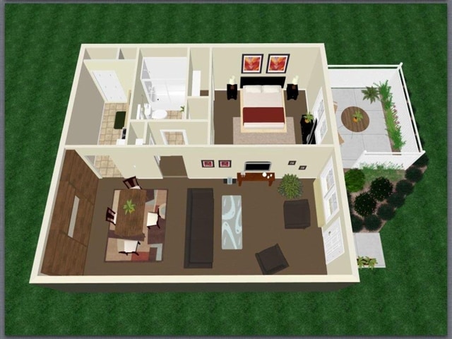 One Bedroom - Windwood Apartments