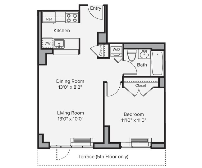 Floorplan - Avalon Riverview South Tower