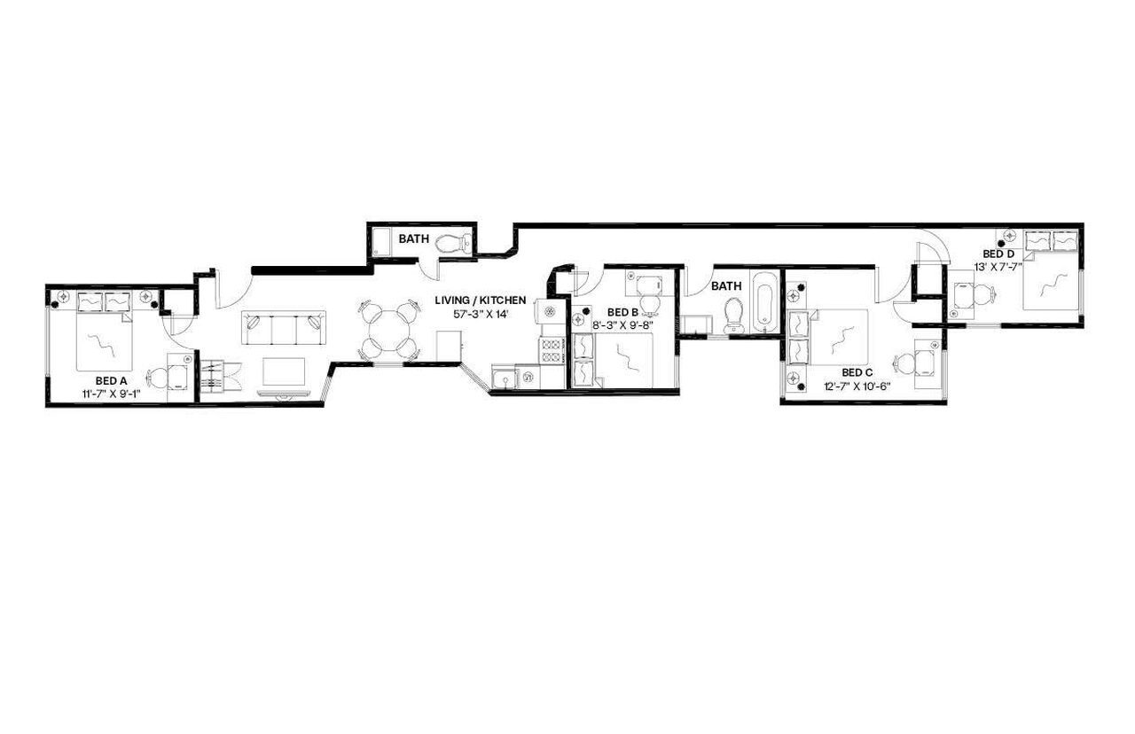 Building Photo - Room in Shared 4 bed/2 bath home