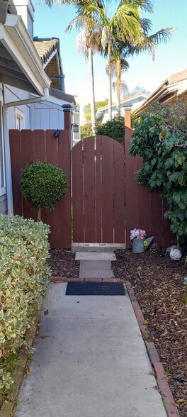 Your gated entrance - 1945 La Jolla Ct