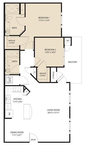 Floorplan - Costa Tarragona West