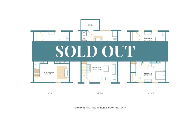 3BR/3.5BR - Upgraded Furnished - B - State College Collective on Aaron
