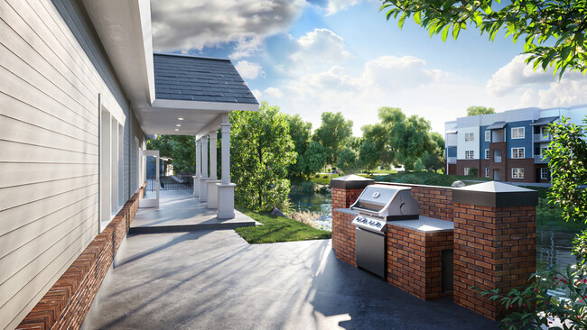 Grilling Station - Spire Apartments