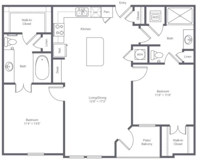 Floorplan - Park Central at Flower Mound