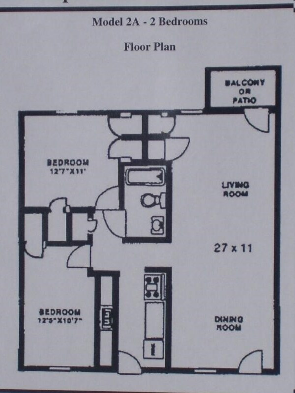 2BR/1BA - Georgetown Apartments