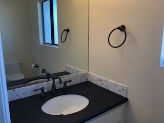 Half Bath off Home Office - 533 N Helberta Ave