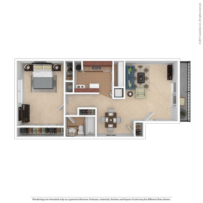 Floorplan - Country Club Apartments