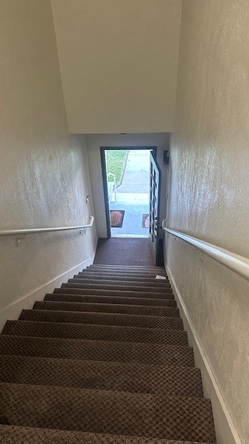 Stairs to front entry - 739 S Chevy Chase Dr