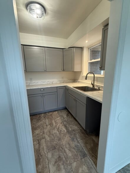 Brand new cabinets counters sink appliances - 301 W 39th St