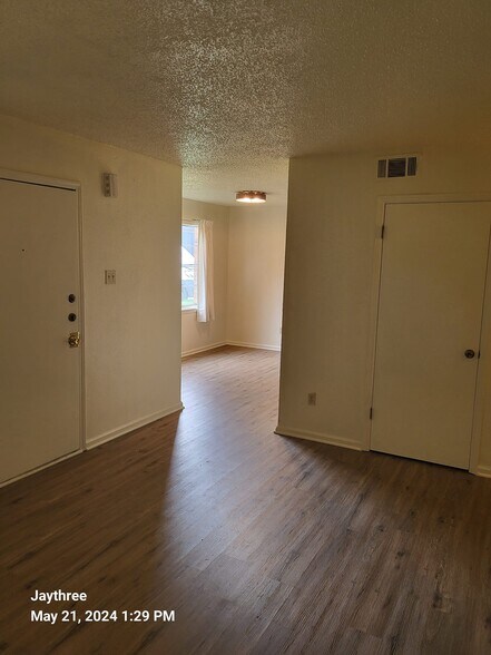 Living room to dining room - 1502 E Beverly Dr