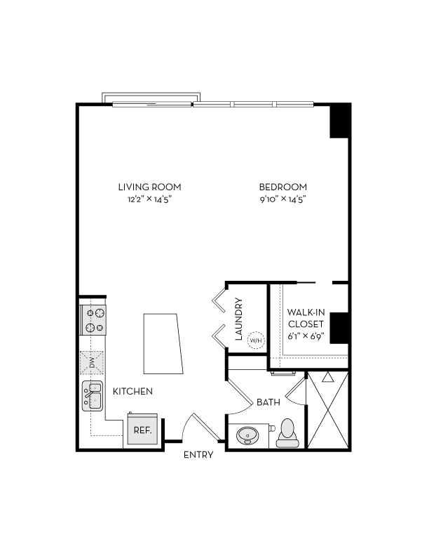 Floorplan - The Heights at Park Lane
