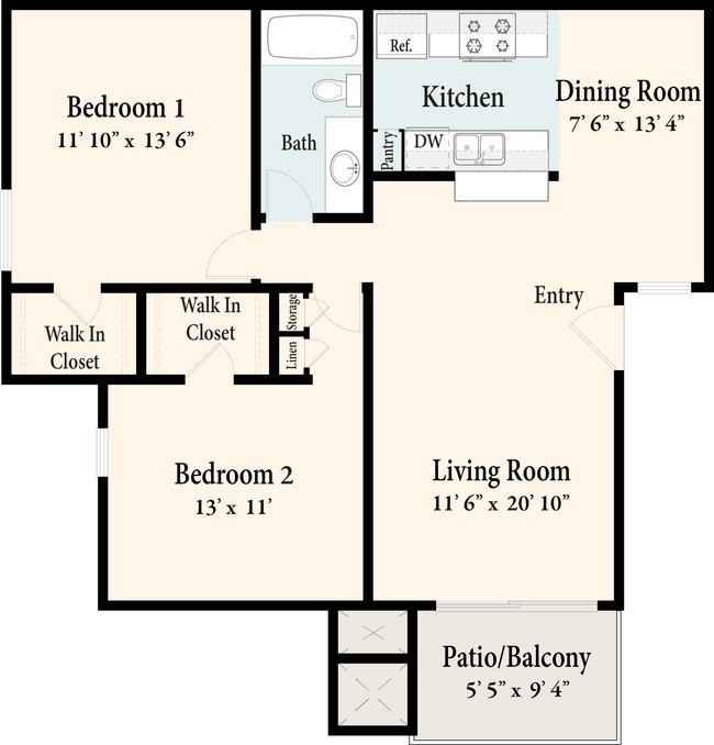 Floorplan - Sunscape West