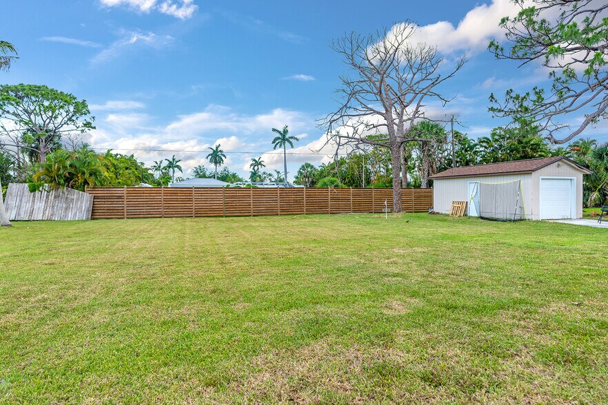 Backyard - 16320 John Morris Rd