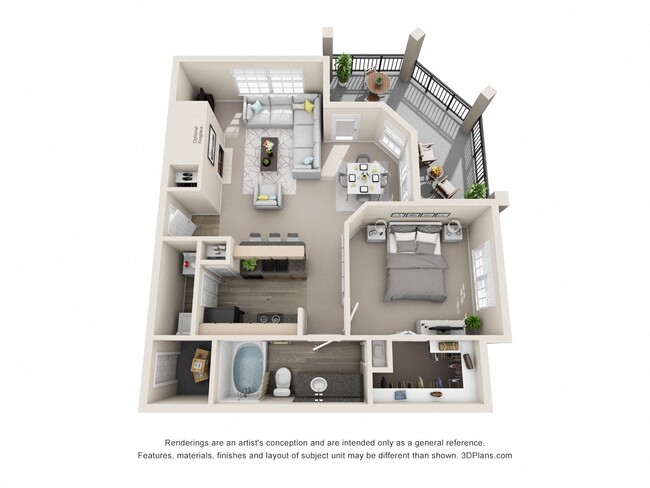 Floorplan - Legends on the Green Apartments