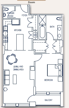 1BR/1BA - 1125 Maxwell Place