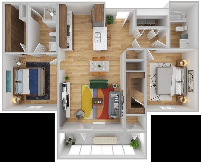 Floorplan - Horizon Pointe Apartments