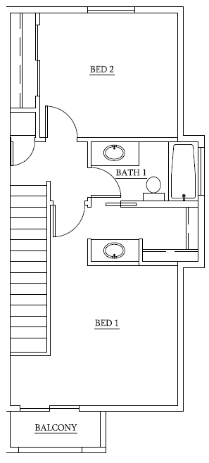 Floorplan - Prescott Valley Townhomes