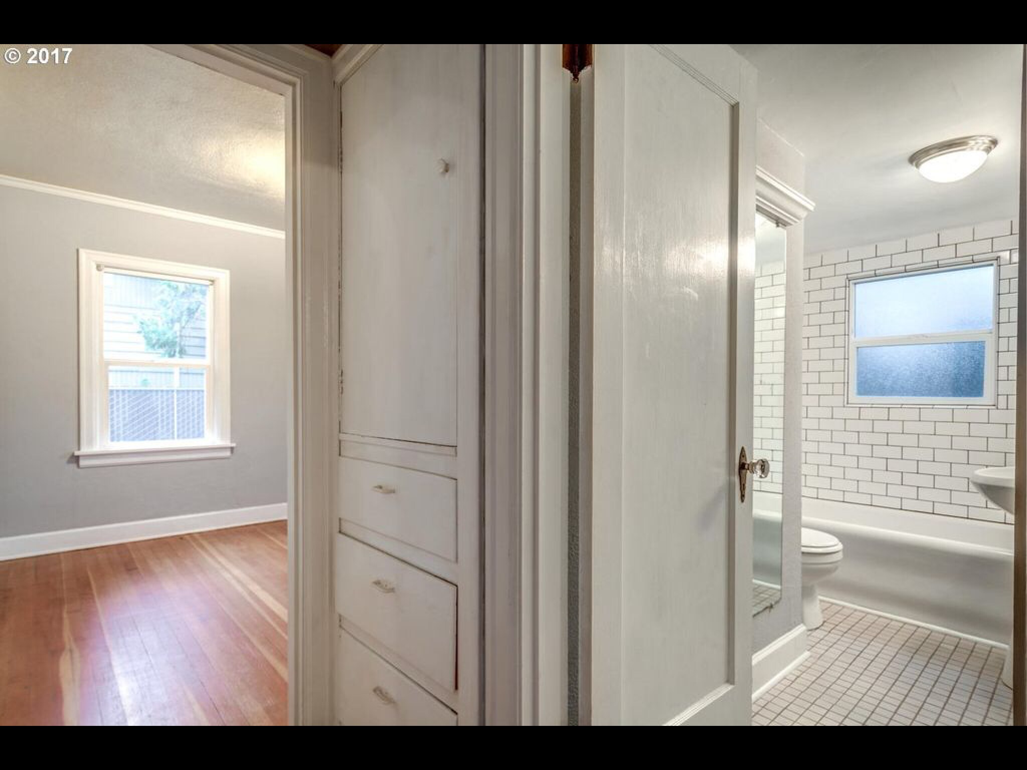 Main Floor Hallway Built-Ins - 4709 NE 15th Ave