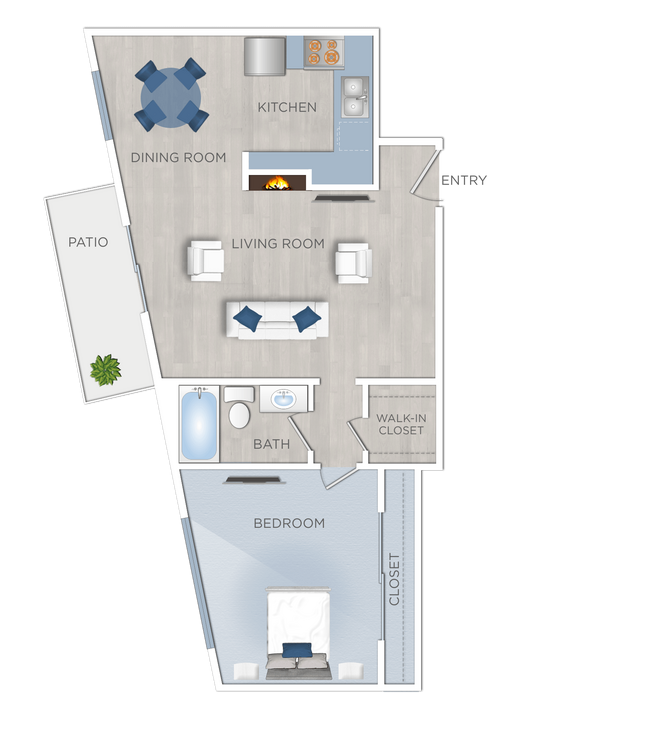 Floorplan - Kester Ave. Apts.