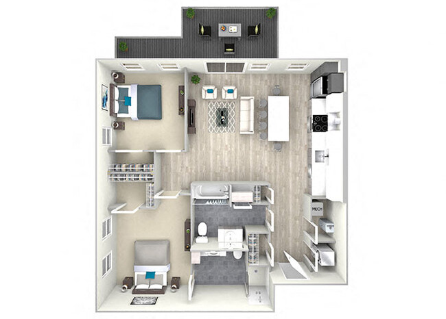 Floorplan - Nightingale Apartments