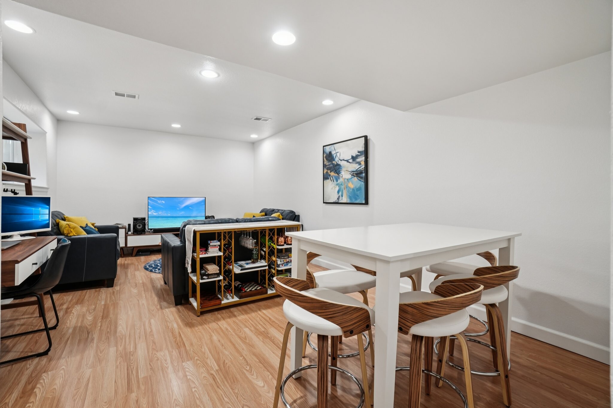 Basement has flexible use space - 941 Reynolds Farm Ln