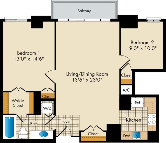 Floorplan - The Metropolitan