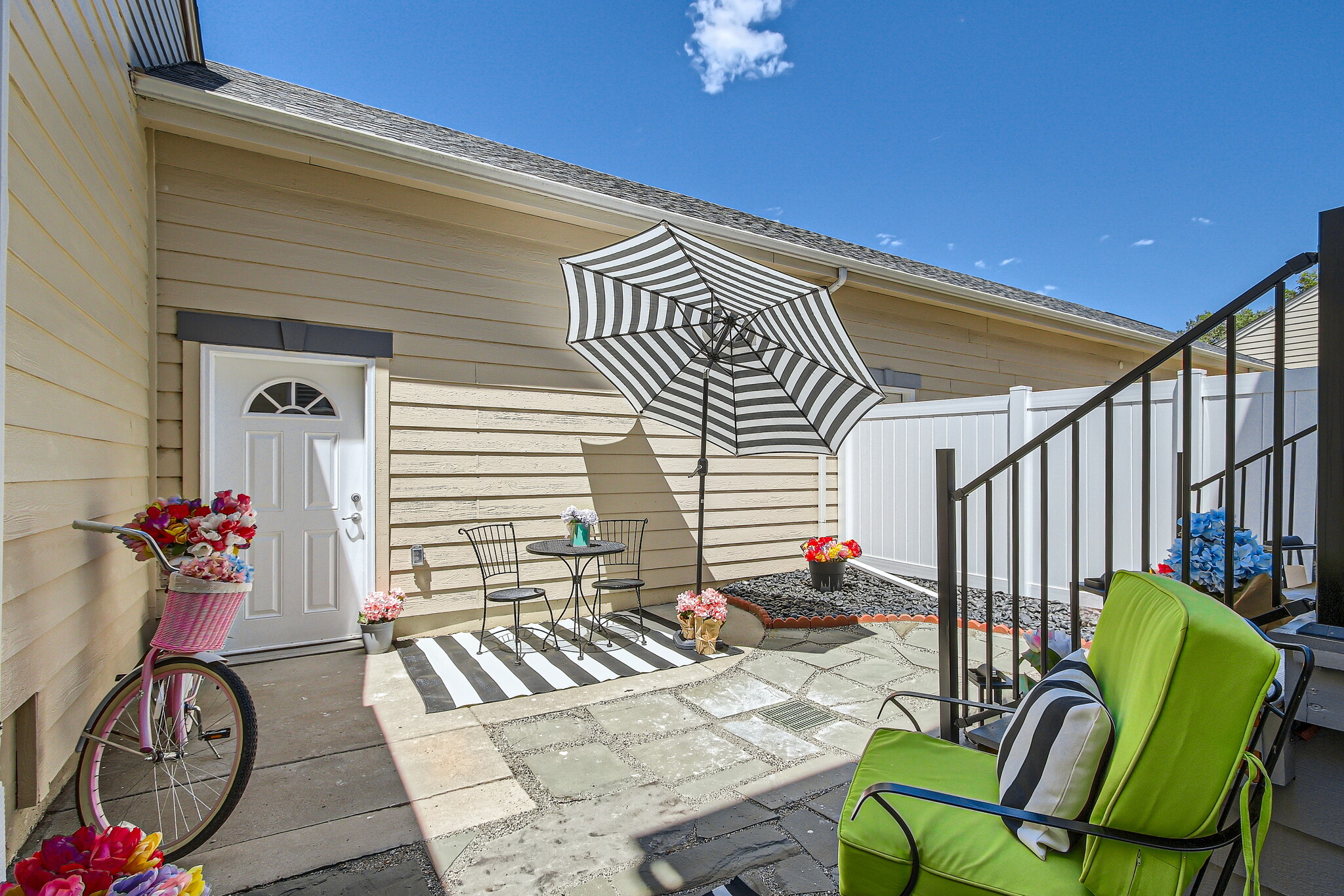 Private Patio/Garage Entrance - 7349 Lowell Blvd