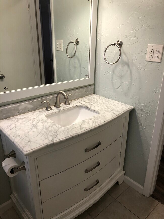 Hallway bath vanity - 9633 Chukar Cir