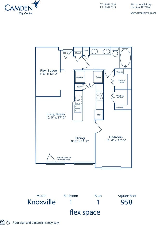 Floorplan - Camden City Centre