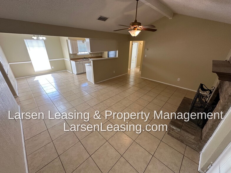 Living Room & Kitchen - 6305 Rebecca Ln