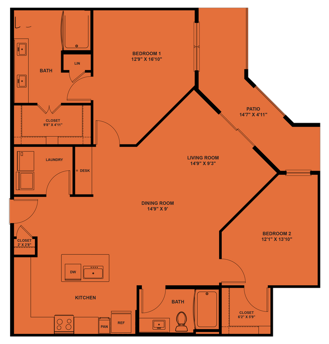 Floorplan - 3Twenty at the Vybe