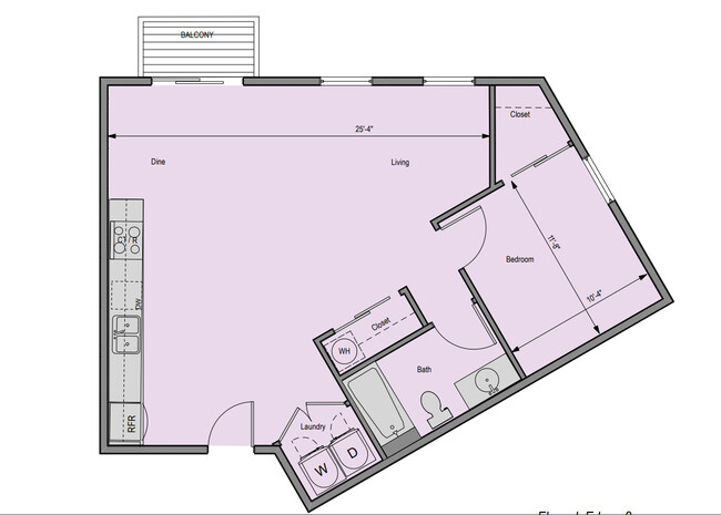 Floorplan - The Calypso at Samish Hill