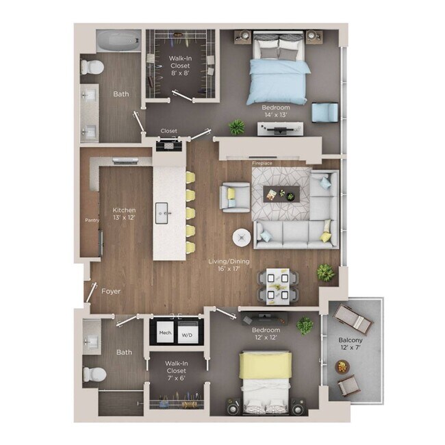 Floorplan - One University Circle