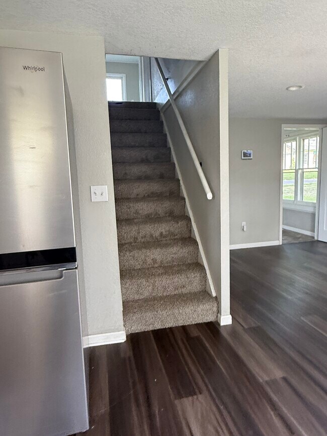 New carpeting throughout upstairs as well - 529 S Gault St