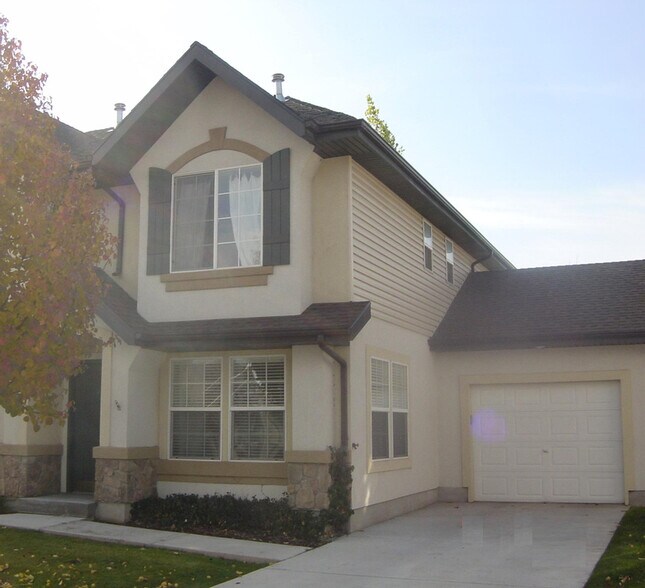 Front with attached 1 cargarage - 1362 S 1190 W