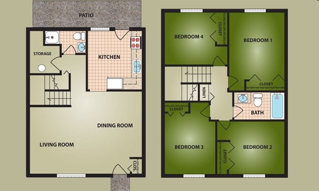 4BR/1BA - Southland Village