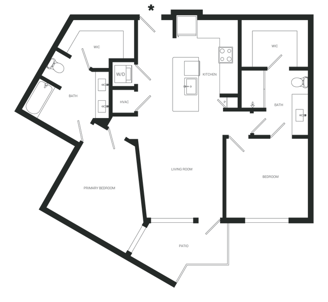 Floorplan - The Samford Glenn Apartments