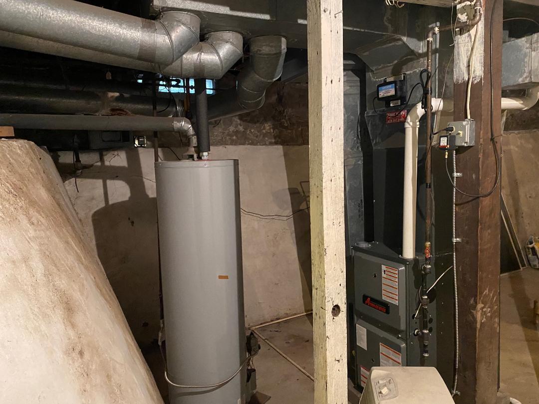 Furnace, water heater - 253 Jefferson St