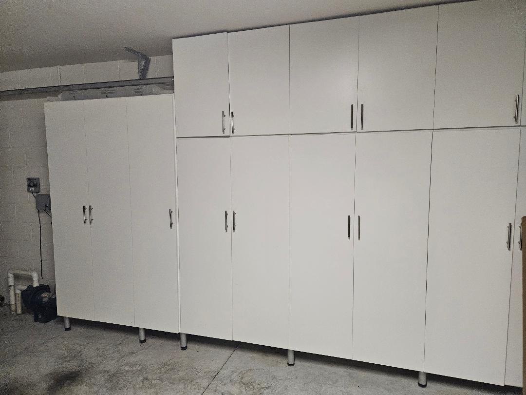 Built Ins in garage - 2074 Botanica Cir