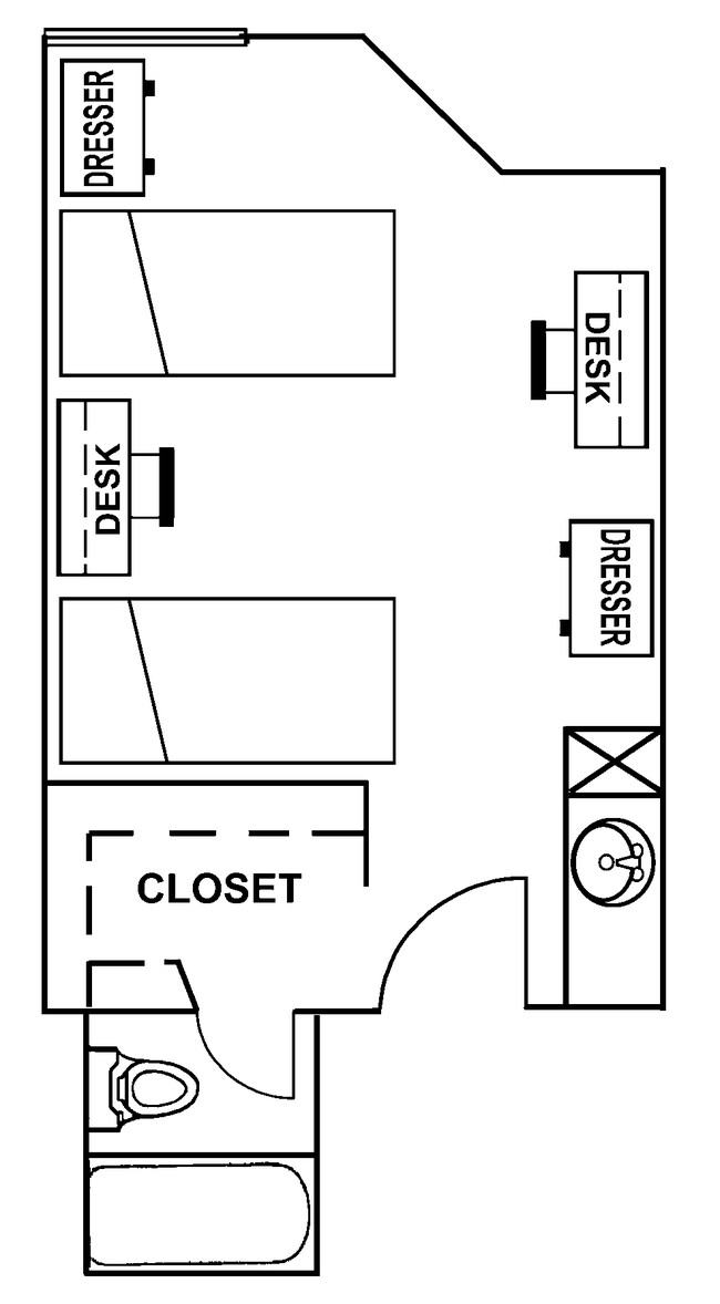 Floor Plan Studio - Dobie Twenty21 Student Spaces