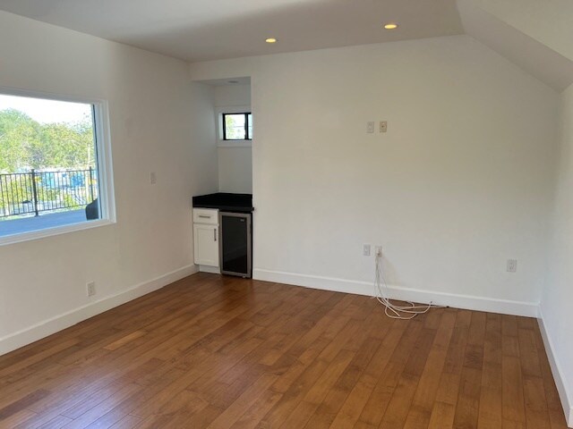 Den/TV room with dry bar/wine fridge - 2812 Anchor Ave
