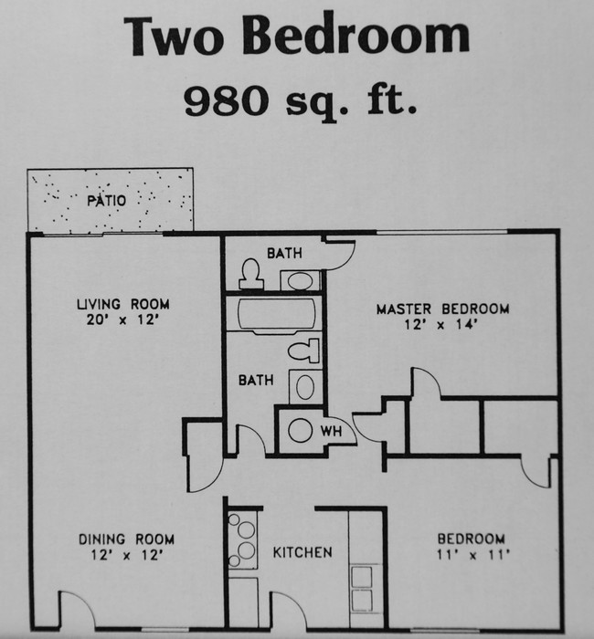 2BR/1.5BA - Conway Club