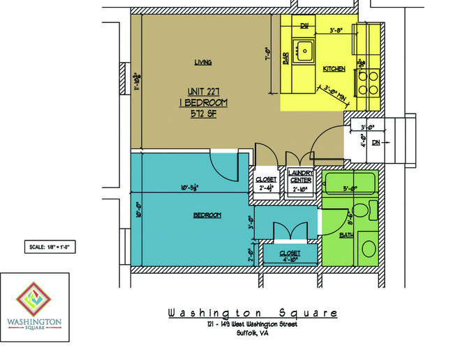 Floorplan - Washington Square