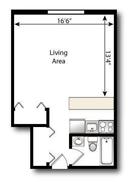 Floorplan - Kent Apartments